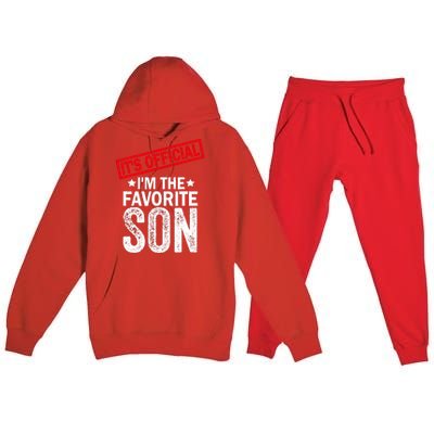 IM The Favorite Son Premium Hooded Sweatsuit Set