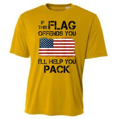 If This Flag Offends You ILl Help You Pack Cooling Performance Crew T-Shirt