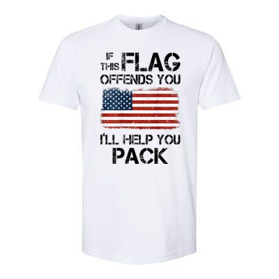 If This Flag Offends You ILl Help You Pack Softstyle CVC T-Shirt