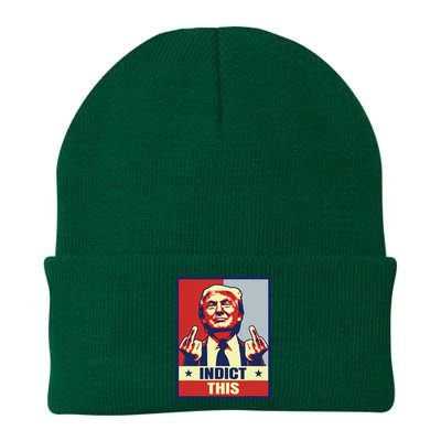 Indict This Funny Trump Shirts 2024 Knit Cap Winter Beanie