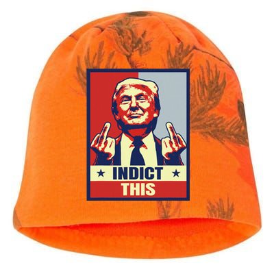 Indict This Funny Trump Shirts 2024 Kati - Camo Knit Beanie