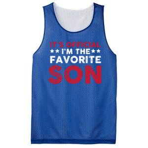 Im The Favorite Son Funny Saying Mesh Reversible Basketball Jersey Tank