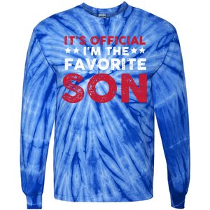 Im The Favorite Son Funny Saying Tie-Dye Long Sleeve Shirt