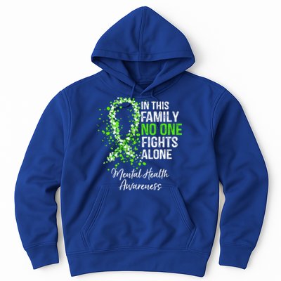 In This Family No One Fights Alone Tal Health Awareness Gift Hoodie