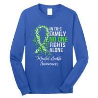 In This Family No One Fights Alone Tal Health Awareness Gift Long Sleeve Shirt