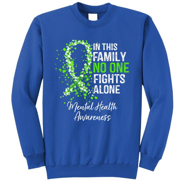 In This Family No One Fights Alone Tal Health Awareness Gift Sweatshirt