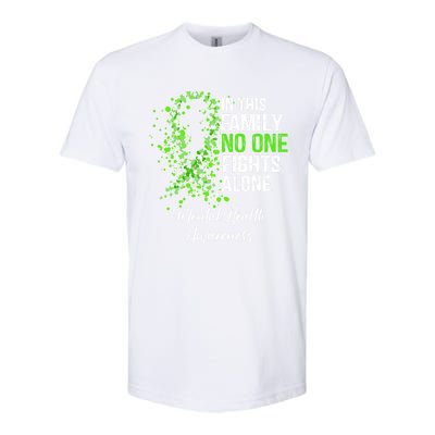 In This Family No One Fights Alone Tal Health Awareness Gift Softstyle CVC T-Shirt