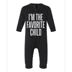 IM The Favorite Child Infant Fleece One Piece