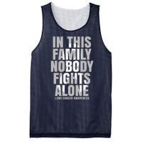 In This Family Nobody Fights Alone Lung Cancer Awareness Mesh Reversible Basketball Jersey Tank