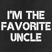 I'm The Favorite Uncle , Funny Family Niece Nephew Gift Adult Drive Performance Visor