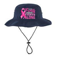 In This Family Nobody Fights Alone We Wear Pink Breast Cancer Awareness Squad Legacy Cool Fit Booney Bucket Hat