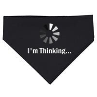 IM Thinking For Geeks Nerds Programmers USA-Made Doggie Bandana