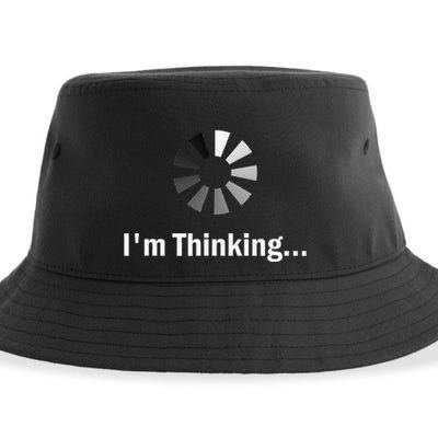 IM Thinking For Geeks Nerds Programmers Sustainable Bucket Hat