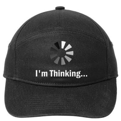 IM Thinking For Geeks Nerds Programmers 7-Panel Snapback Hat