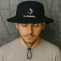 IM Thinking For Geeks Nerds Programmers Legacy Cool Fit Booney Bucket Hat