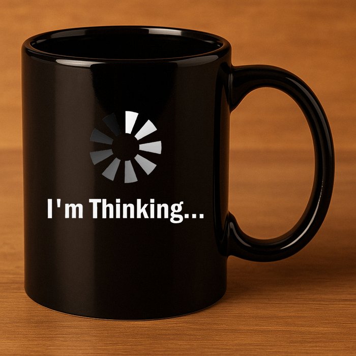 IM Thinking For Geeks Nerds Programmers 11oz C Handle Ceramic Mug