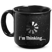 IM Thinking For Geeks Nerds Programmers 15oz Campfire Ceramic Mug