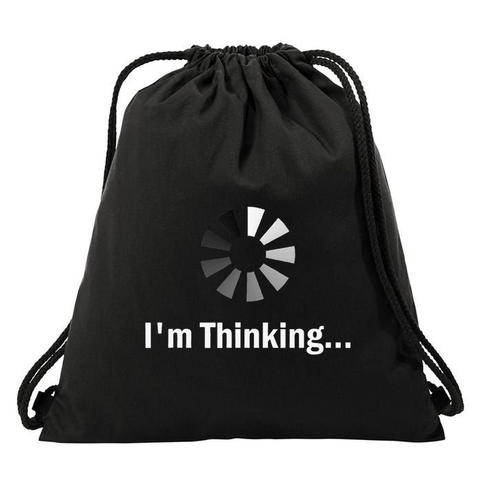 IM Thinking For Geeks Nerds Programmers Drawstring Bag