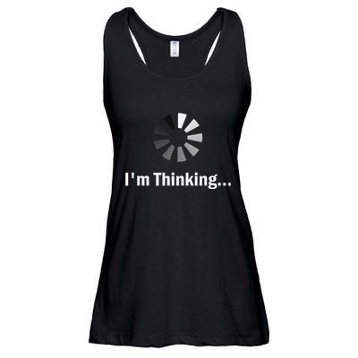 IM Thinking For Geeks Nerds Programmers Ladies Essential Flowy Tank