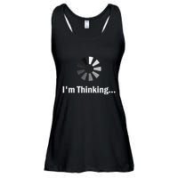 IM Thinking For Geeks Nerds Programmers Ladies Essential Flowy Tank