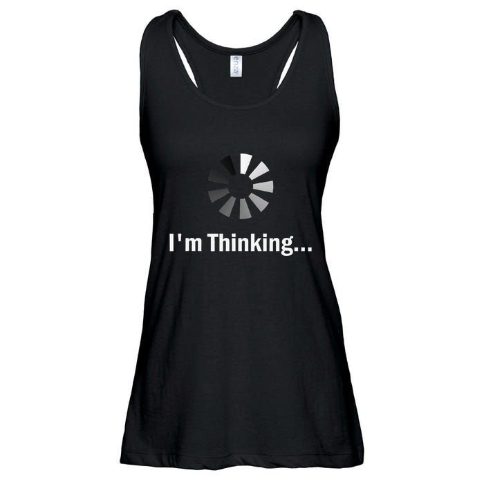IM Thinking For Geeks Nerds Programmers Ladies Essential Flowy Tank