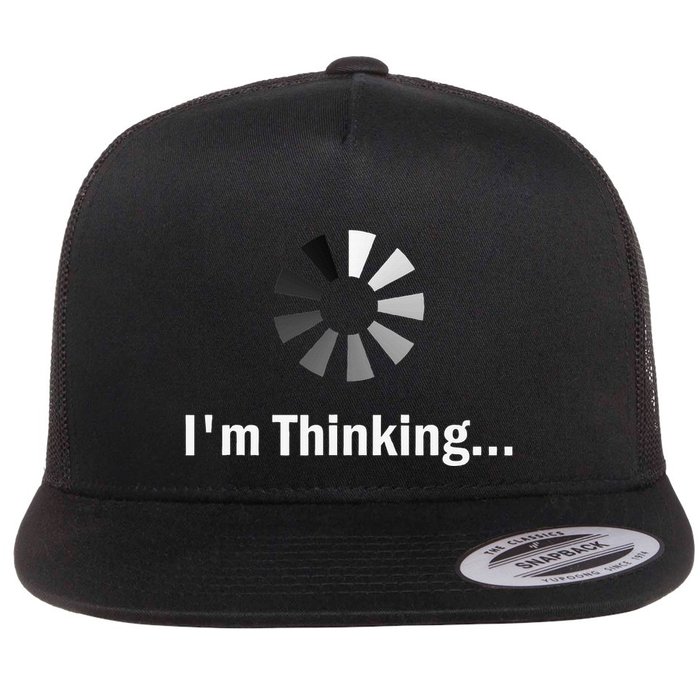 IM Thinking For Geeks Nerds Programmers Flat Bill Trucker Hat