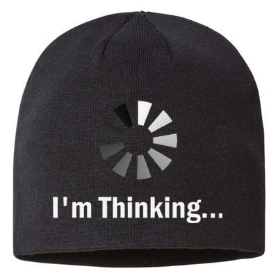 IM Thinking For Geeks Nerds Programmers Sustainable Beanie