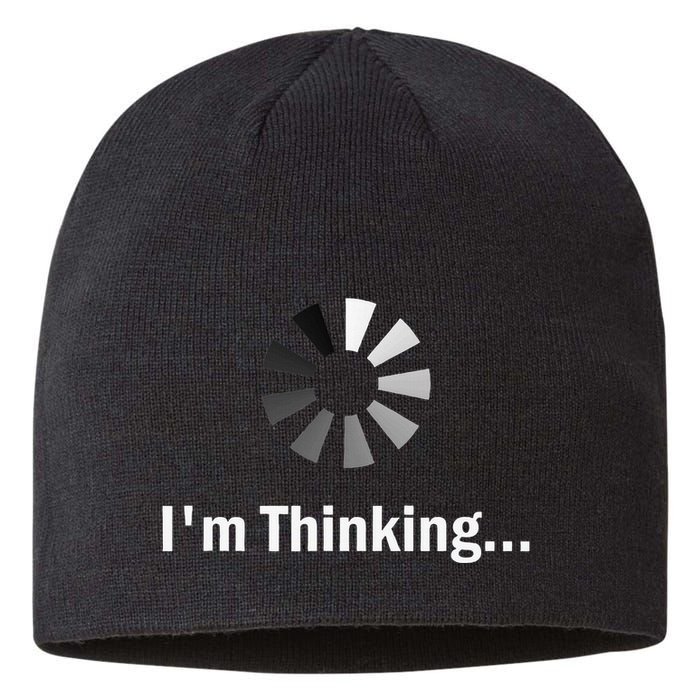 IM Thinking For Geeks Nerds Programmers Sustainable Beanie