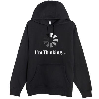 IM Thinking For Geeks Nerds Programmers Premium Pullover Hoodie