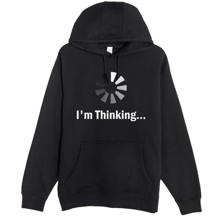 IM Thinking For Geeks Nerds Programmers Premium Pullover Hoodie
