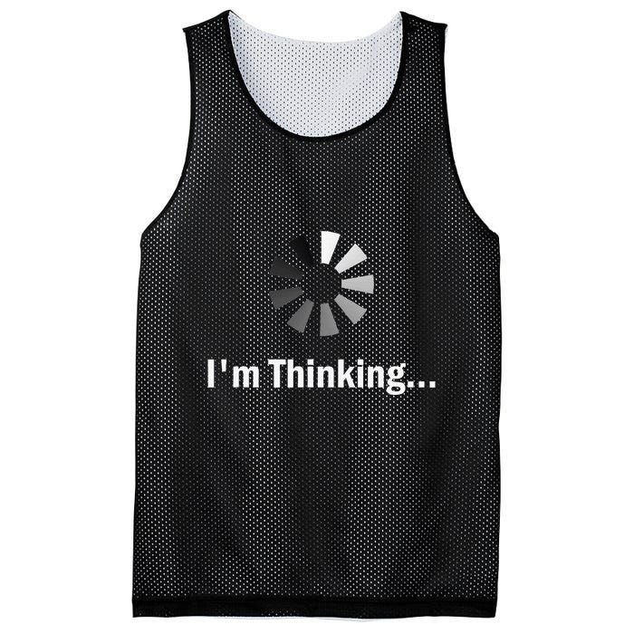 IM Thinking For Geeks Nerds Programmers Mesh Reversible Basketball Jersey Tank