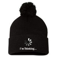 IM Thinking For Geeks Nerds Programmers Pom Pom 12in Knit Beanie