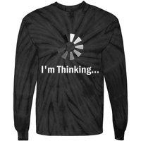 IM Thinking For Geeks Nerds Programmers Tie-Dye Long Sleeve Shirt