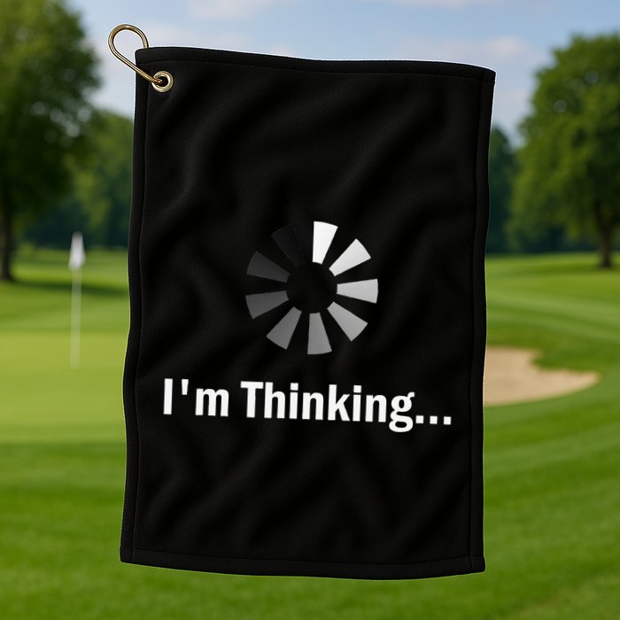 IM Thinking For Geeks Nerds Programmers Golf Towel