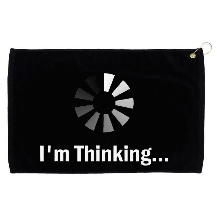 IM Thinking For Geeks Nerds Programmers Grommeted Golf Towel