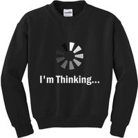 IM Thinking For Geeks Nerds Programmers Kids Sweatshirt