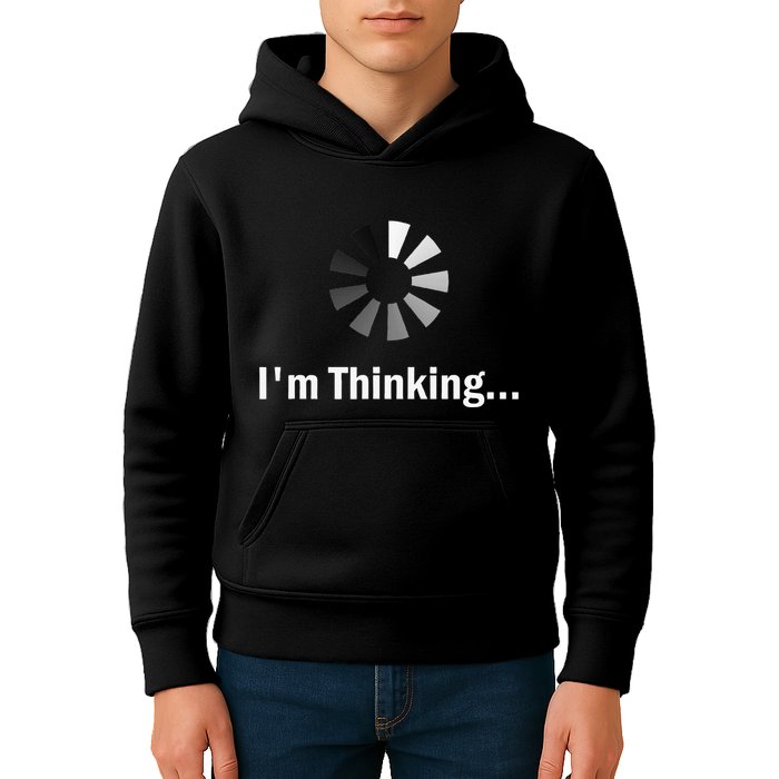 IM Thinking For Geeks Nerds Programmers Kids Hoodie