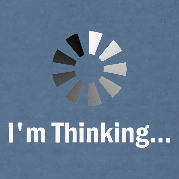 IM Thinking For Geeks Nerds Programmers Garment-Dyed Sweatshirt