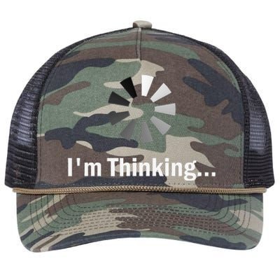 IM Thinking For Geeks Nerds Programmers Retro Rope Trucker Hat Cap