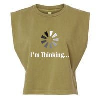 IM Thinking For Geeks Nerds Programmers Garment-Dyed Women's Muscle Tee