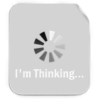 IM Thinking For Geeks Nerds Programmers Permanent Decal Sticker