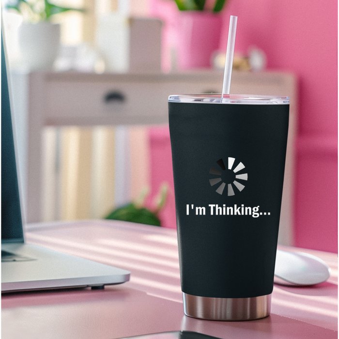 IM Thinking For Geeks Nerds Programmers Permanent Decal Sticker