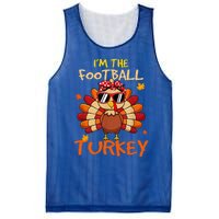 Im The Football Turkey Family Happy Thanksgiving Thankful Gift Mesh Reversible Basketball Jersey Tank