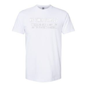 In This Family Normal Is Just A Setting On The Washing Machine Softstyle CVC T-Shirt