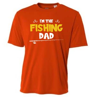 I'm The Fishing Dad Fishing Trip Matching Family Cool Gift Cooling Performance Crew T-Shirt