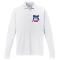 Ipswich Town Fan Tractor Boy Suffolk Punch Badge Performance Long Sleeve Polo