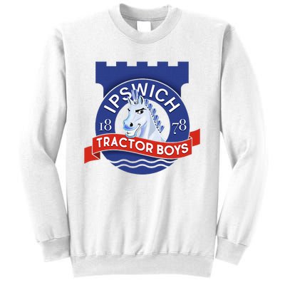 Ipswich Town Fan Tractor Boy Suffolk Punch Badge Sweatshirt