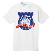 Ipswich Town Fan Tractor Boy Suffolk Punch Badge Tall T-Shirt