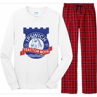 Ipswich Town Fan Tractor Boy Suffolk Punch Badge Long Sleeve Pajama Set