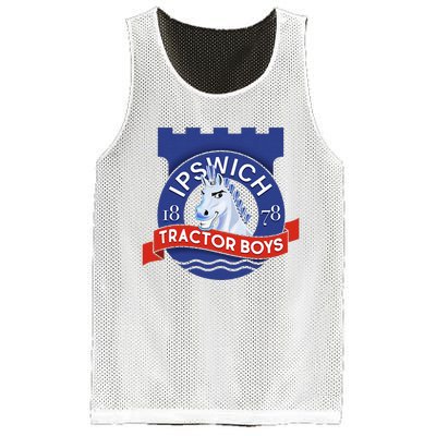 Ipswich Town Fan Tractor Boy Suffolk Punch Badge Mesh Reversible Basketball Jersey Tank